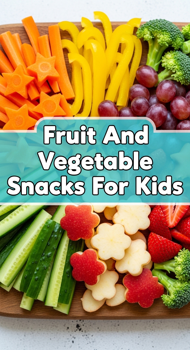 Fruit And Vegetable Snacks For Kids