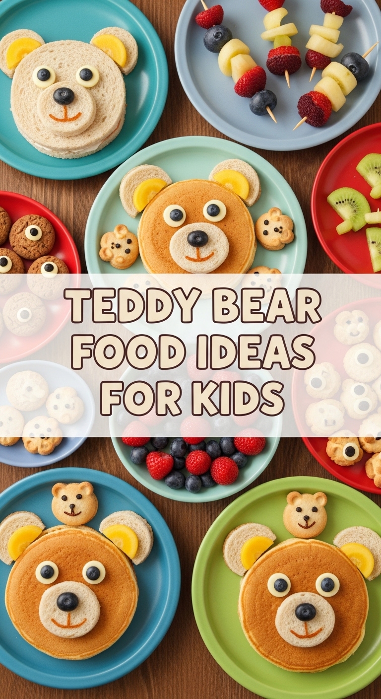 Teddy Bear Food Ideas For Kids
