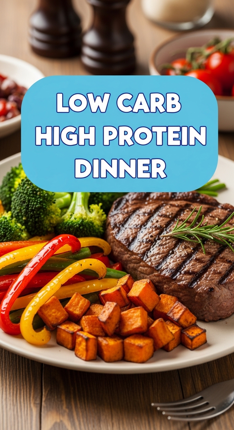 Low Carb High Protein Dinner