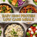 Easy High Protein Low Carb Meals