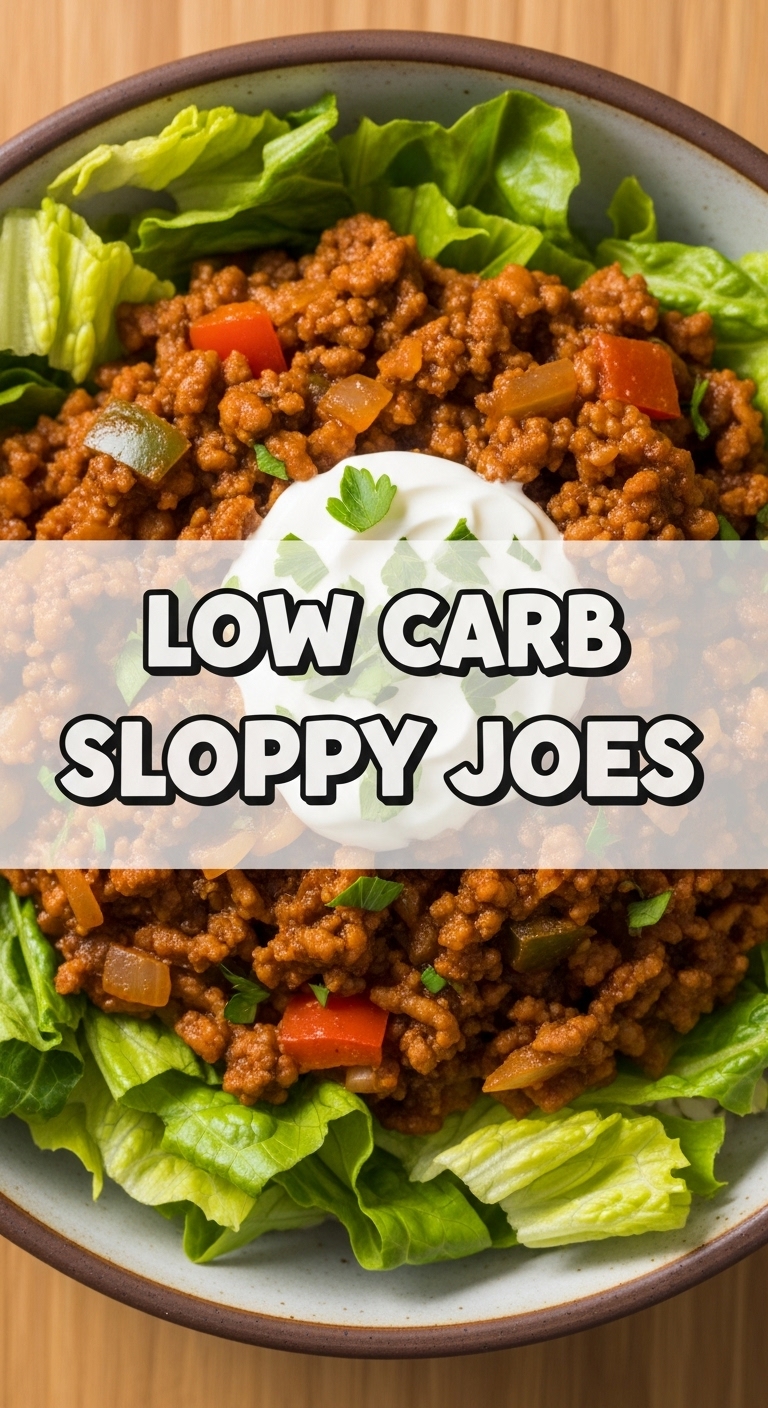 Low Carb Sloppy Joes