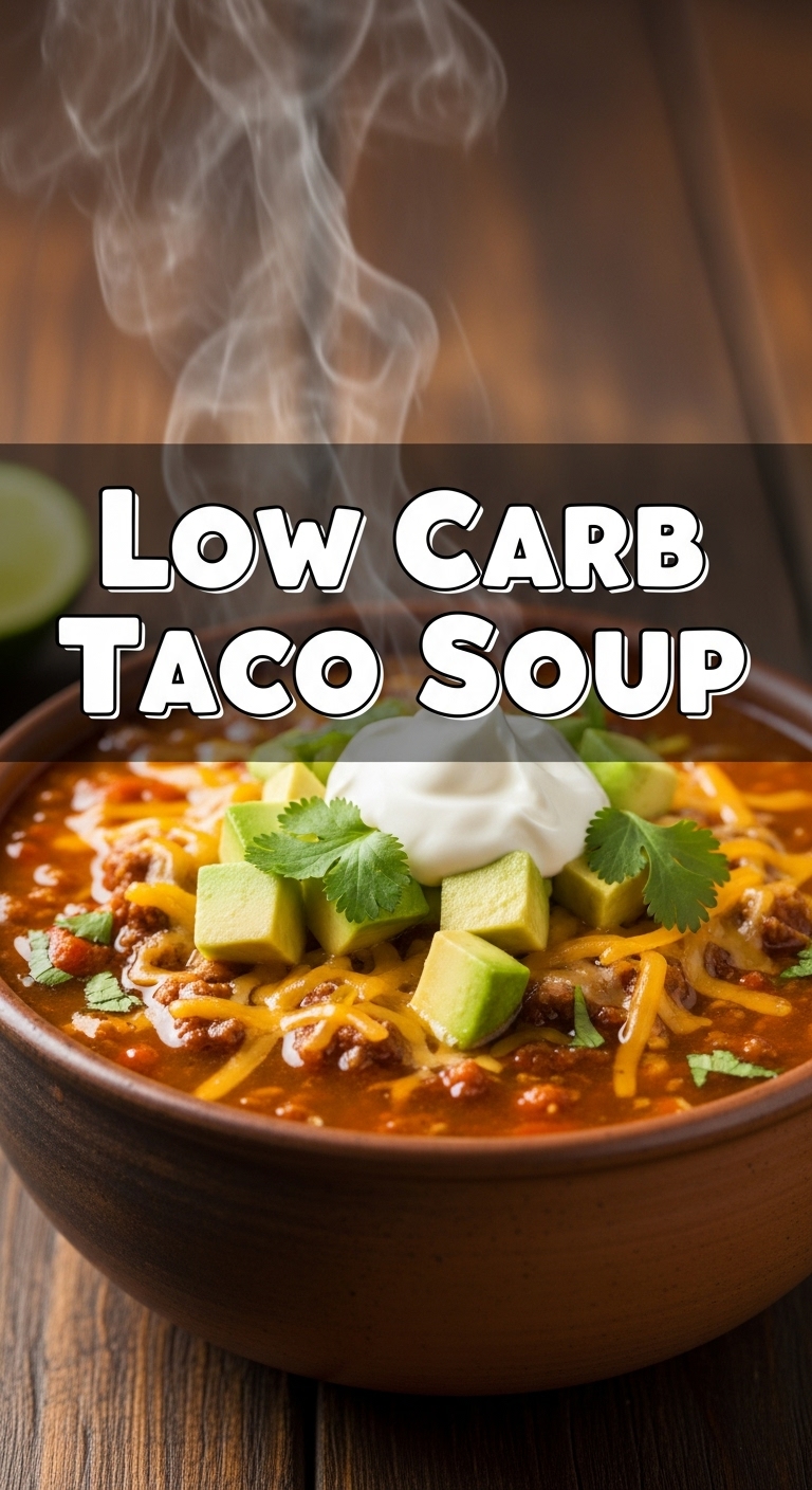 Low Carb Taco Soup