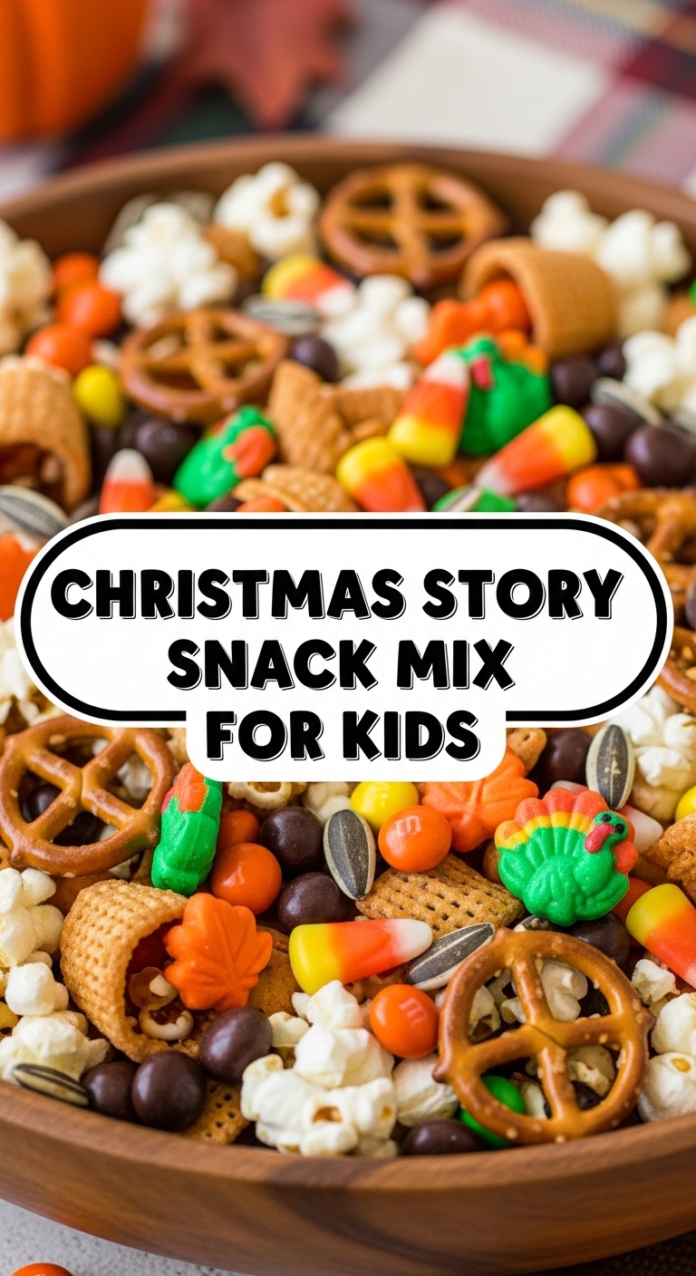 Christmas Story Snack Mix For Kids