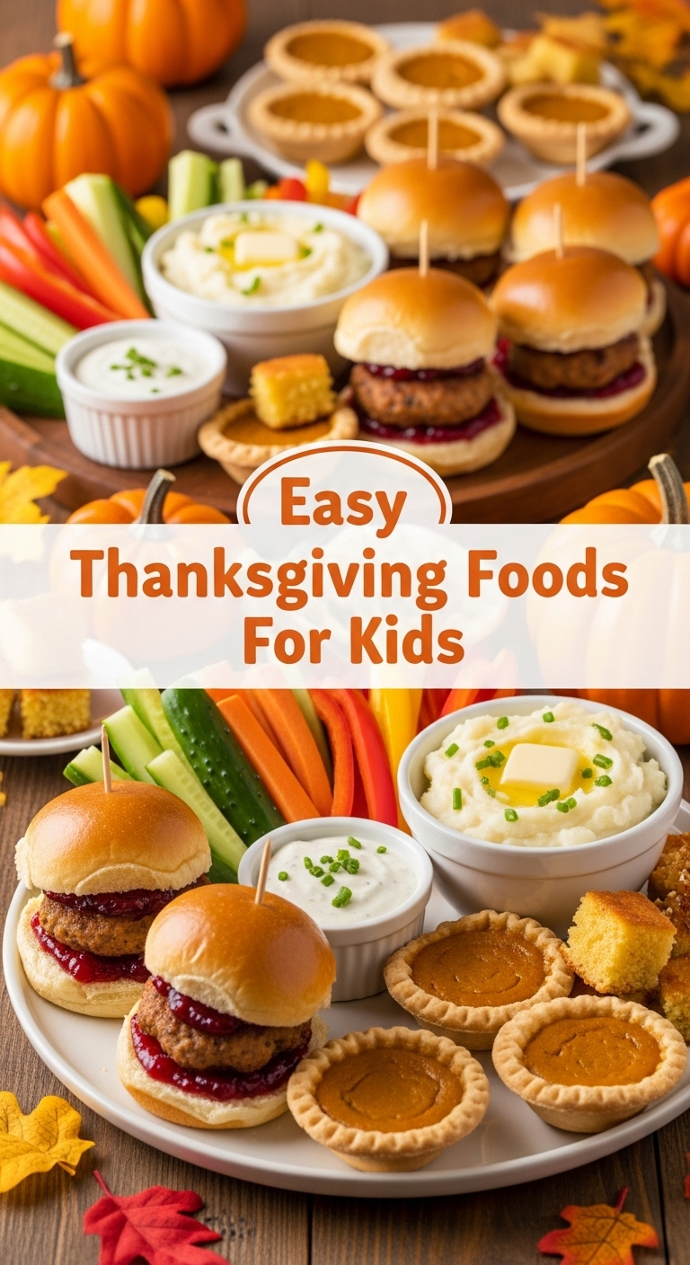 Easy Thanksgiving Foods For Kids