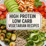 High Protein Low Carb Vegetarian Recipes