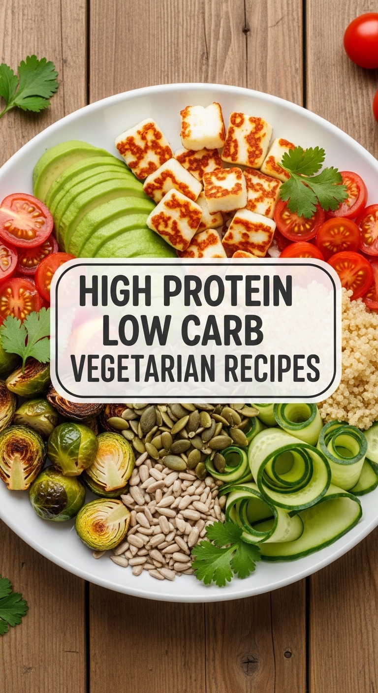 High Protein Low Carb Vegetarian Recipes