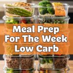 Meal Prep For The Week Low Carb