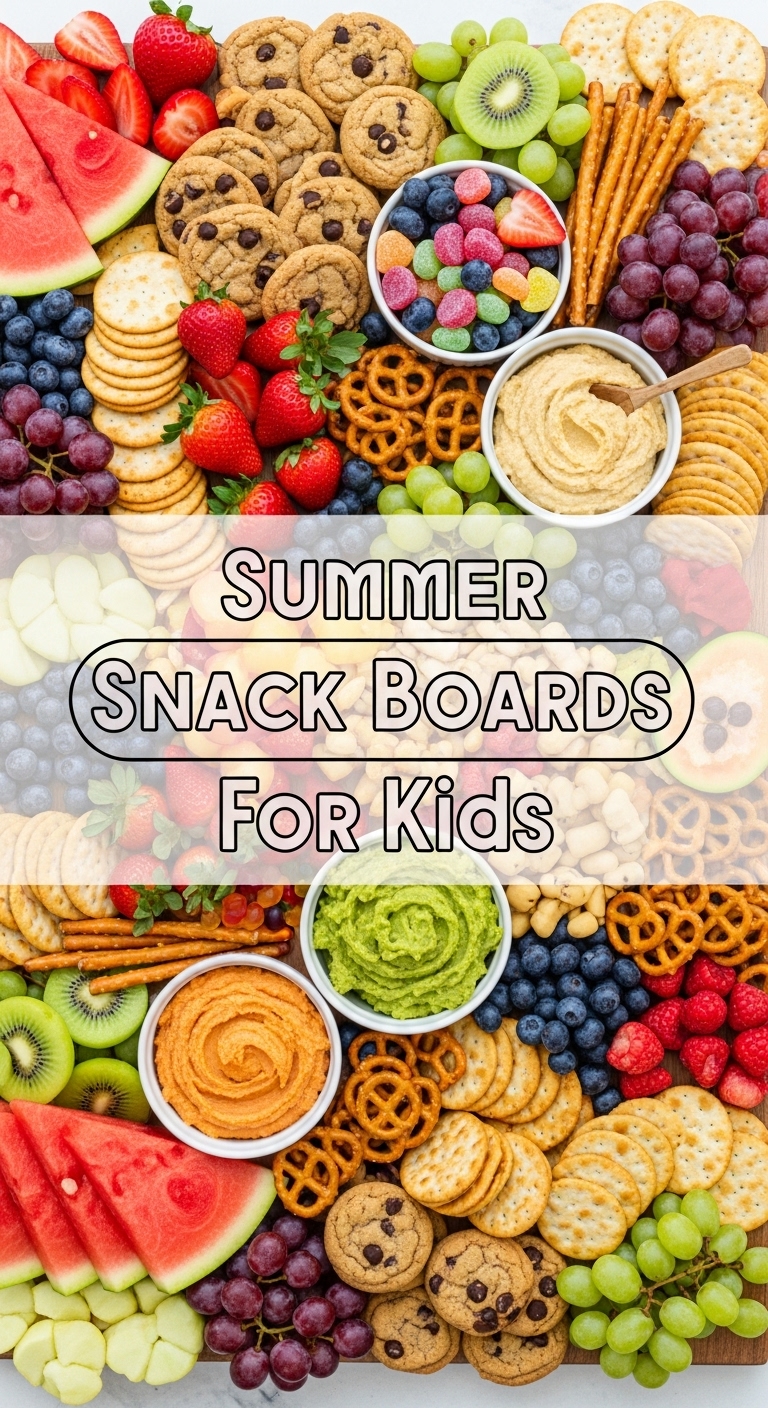 Summer Snack Boards For Kids