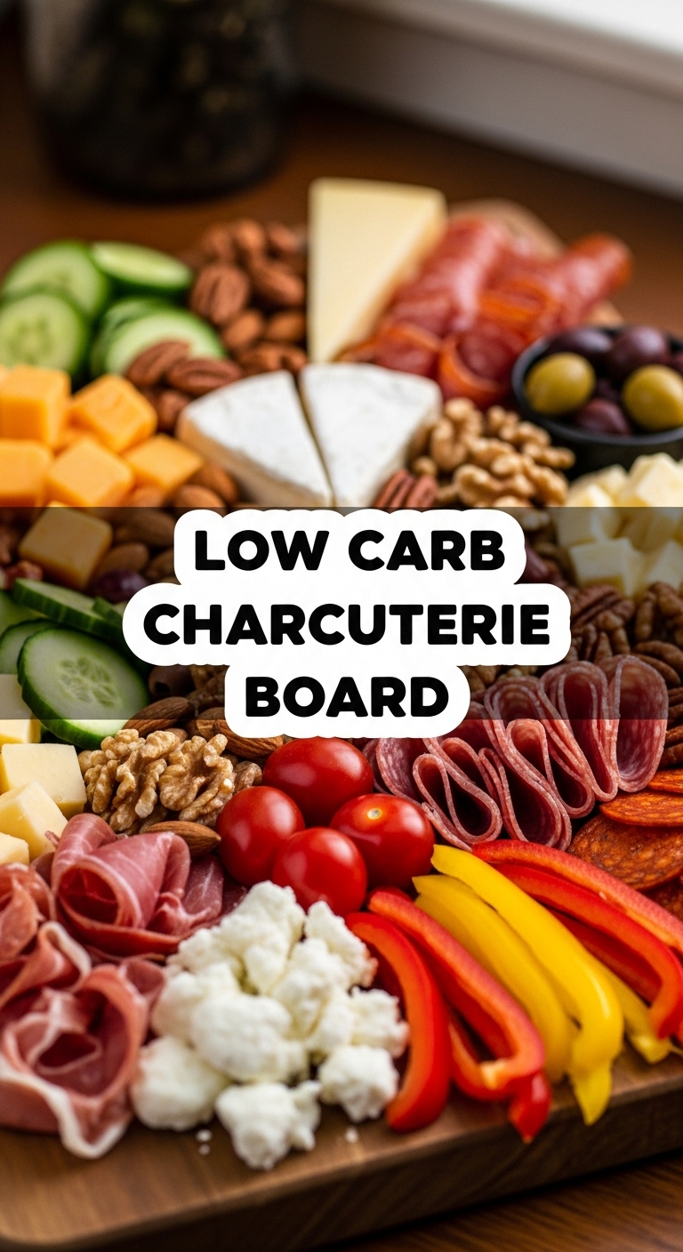 Low Carb Charcuterie Board