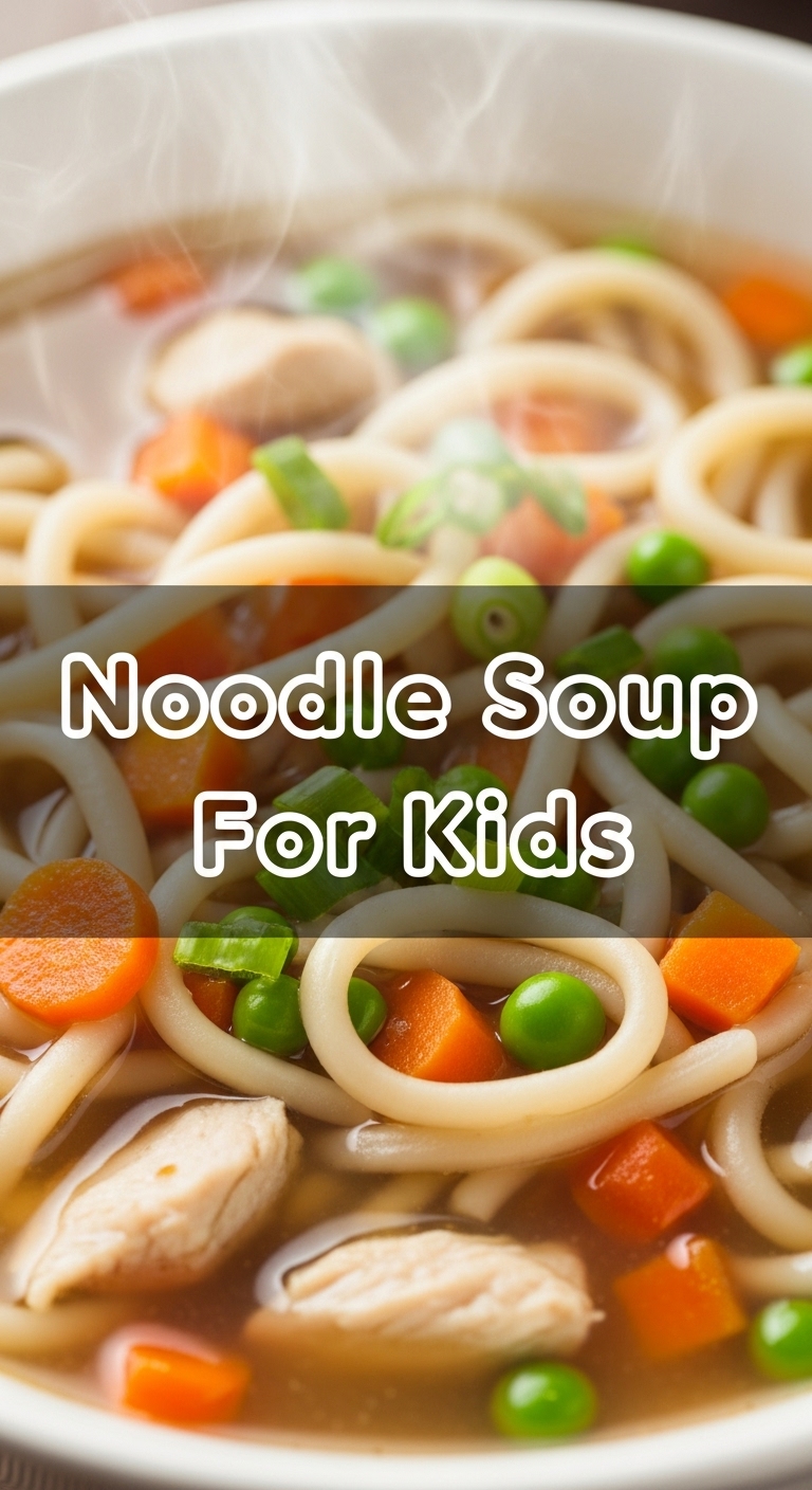 Noodle Soup For Kids