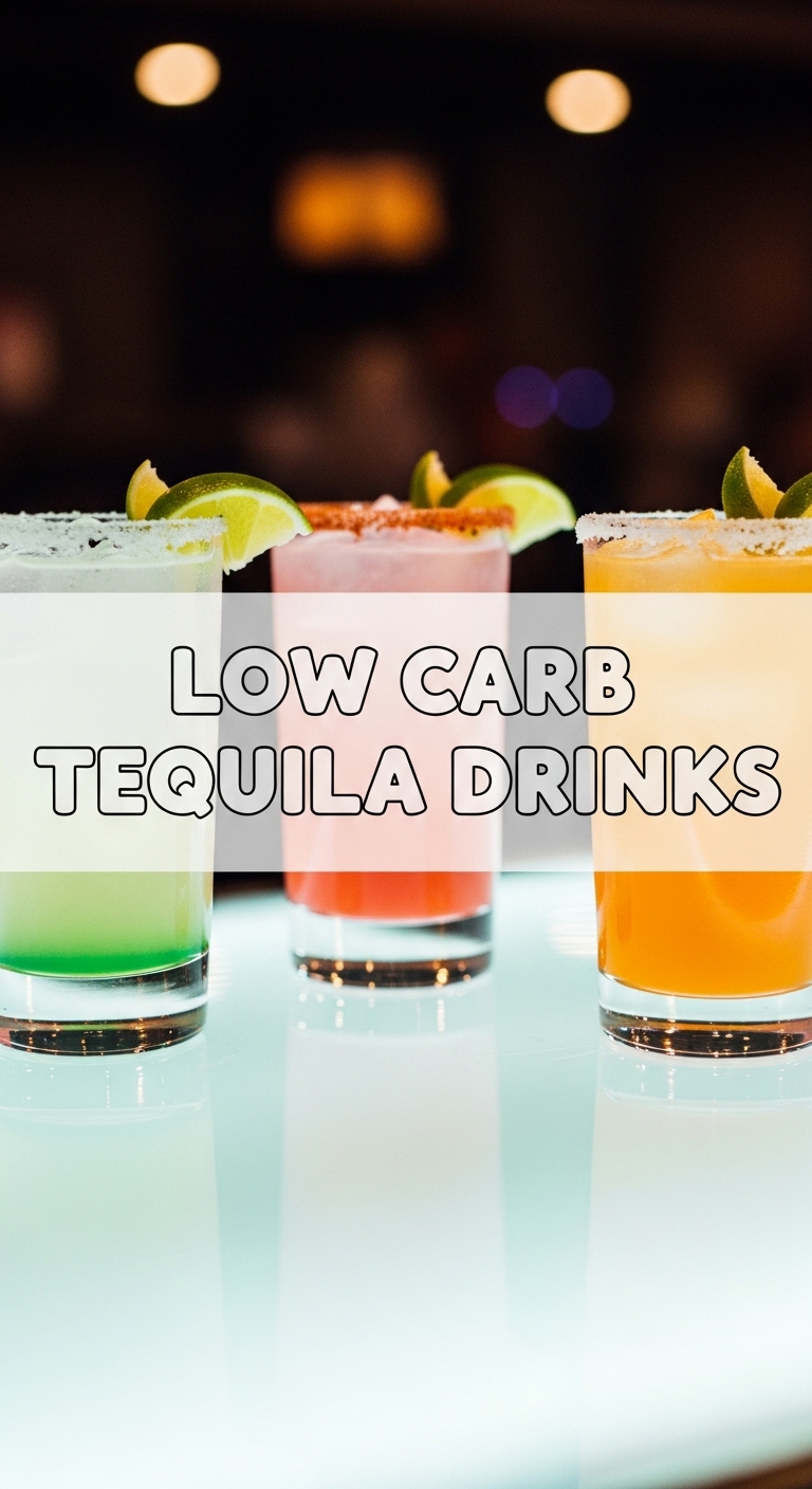 Low Carb Tequila Drinks
