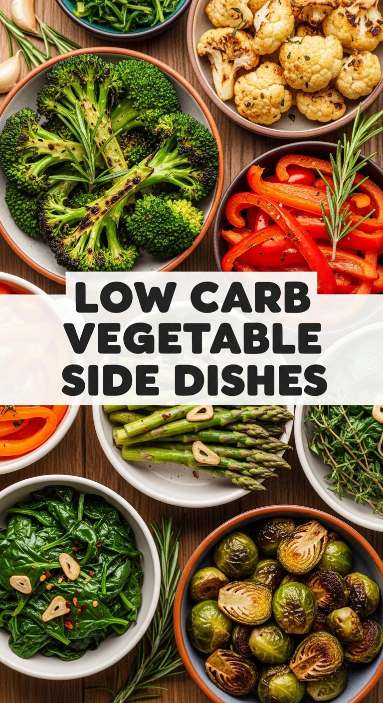 Low Carb Vegetable Side Dishes