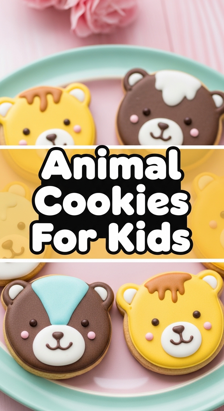 Animal Cookies For Kids