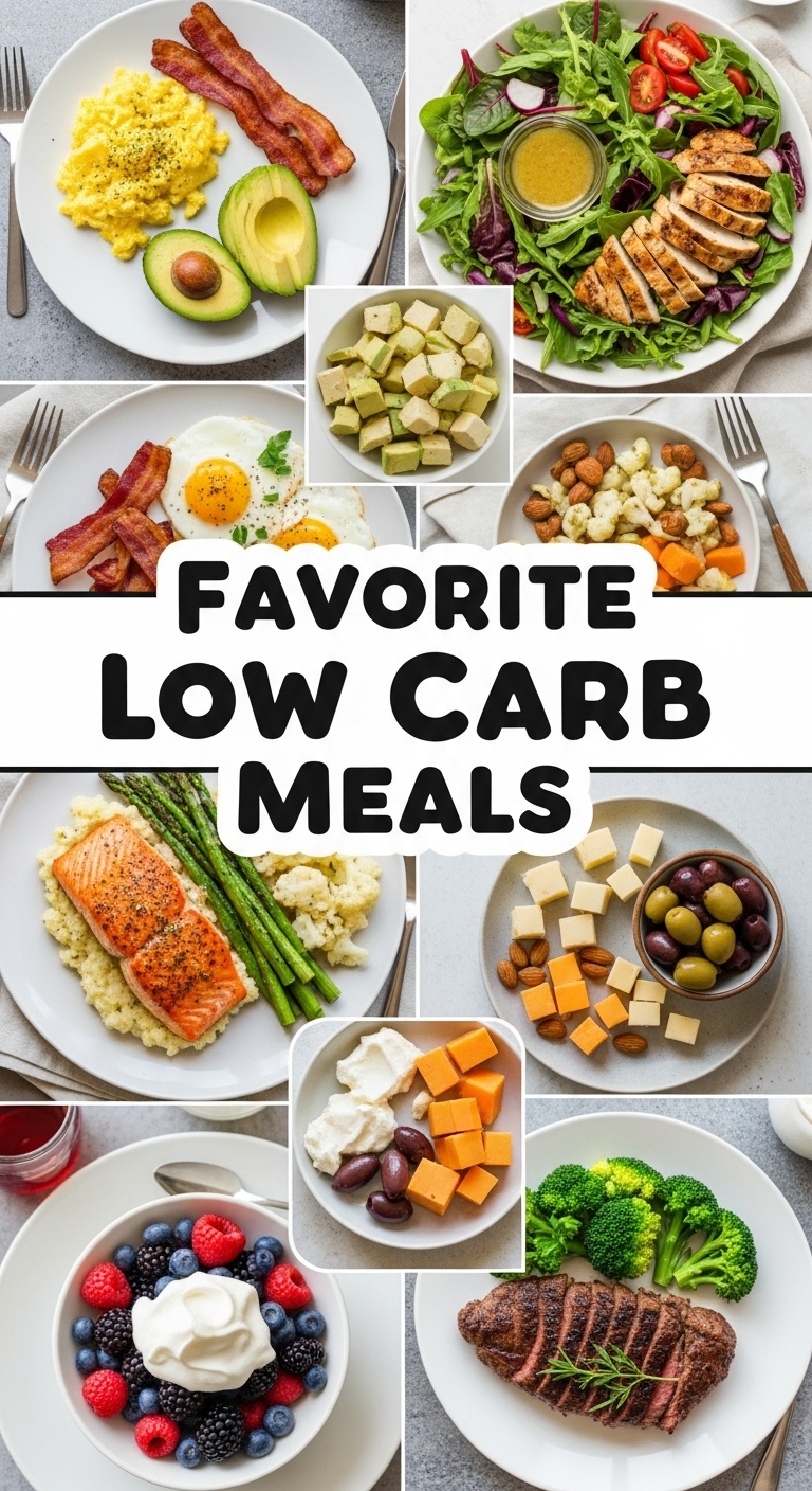 Favorite Low Carb Meals