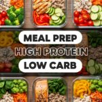 Meal Prep High Protein Low Carb