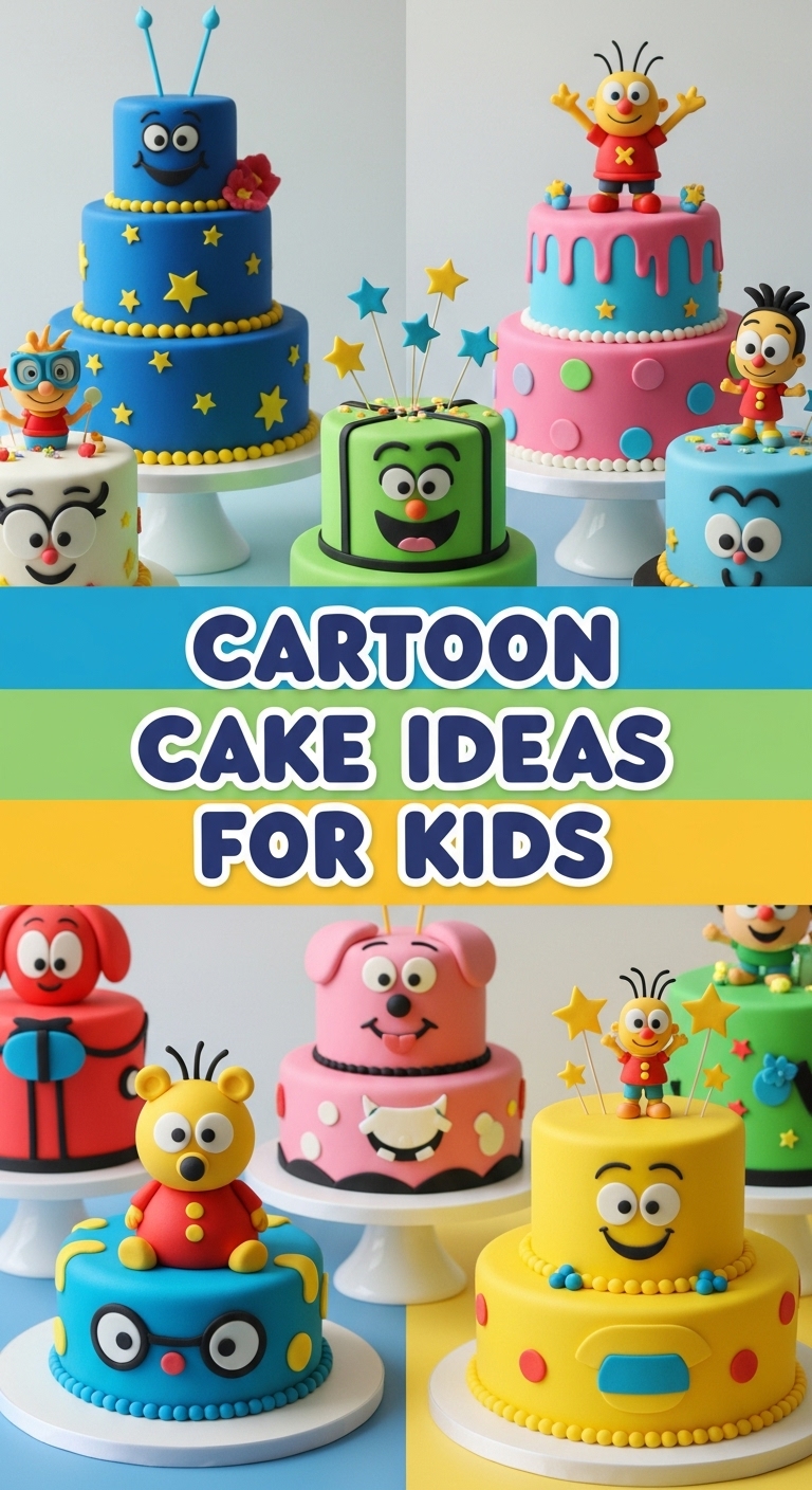 Cartoon Cake Ideas For Kids
