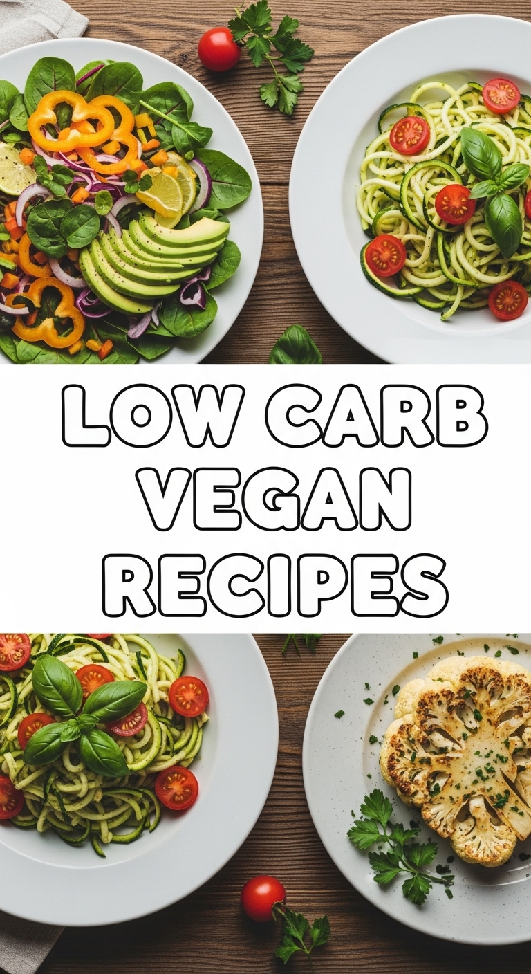 Low Carb Vegan Recipes