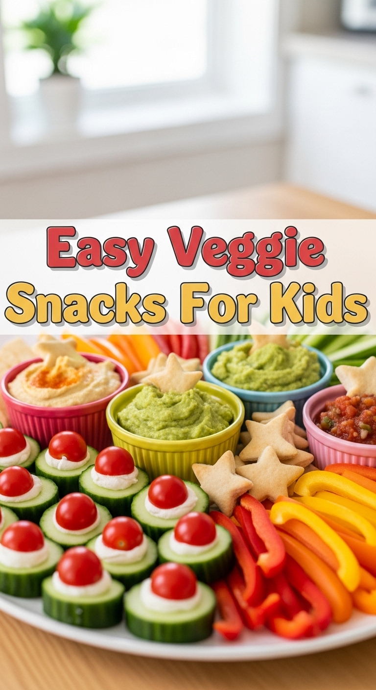 Easy Veggie Snacks For Kids