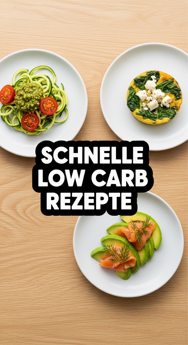 Schnelle Low Carb Rezepte