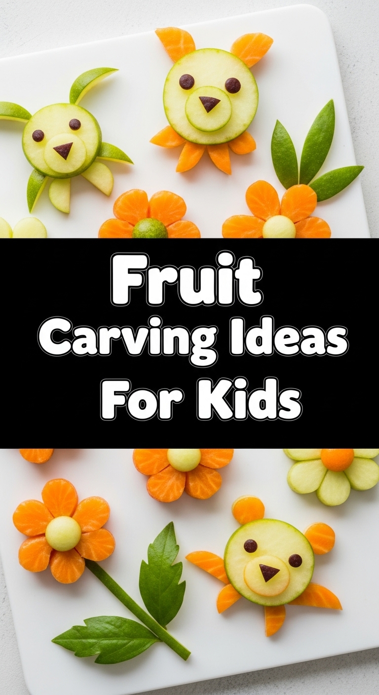 Fruit Carving Ideas For Kids