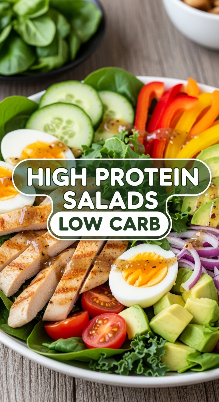 High Protein Salads Low Carb