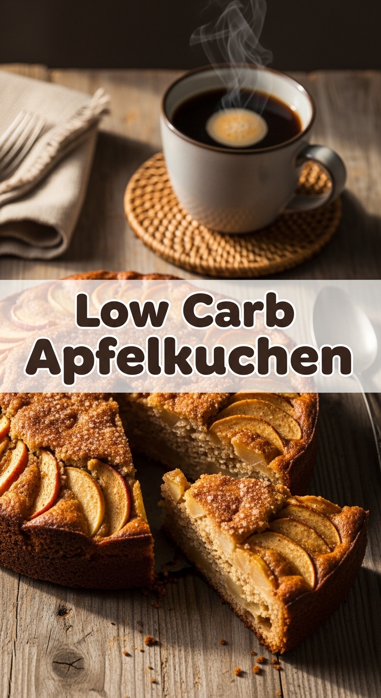 Low Carb Apfelkuchen