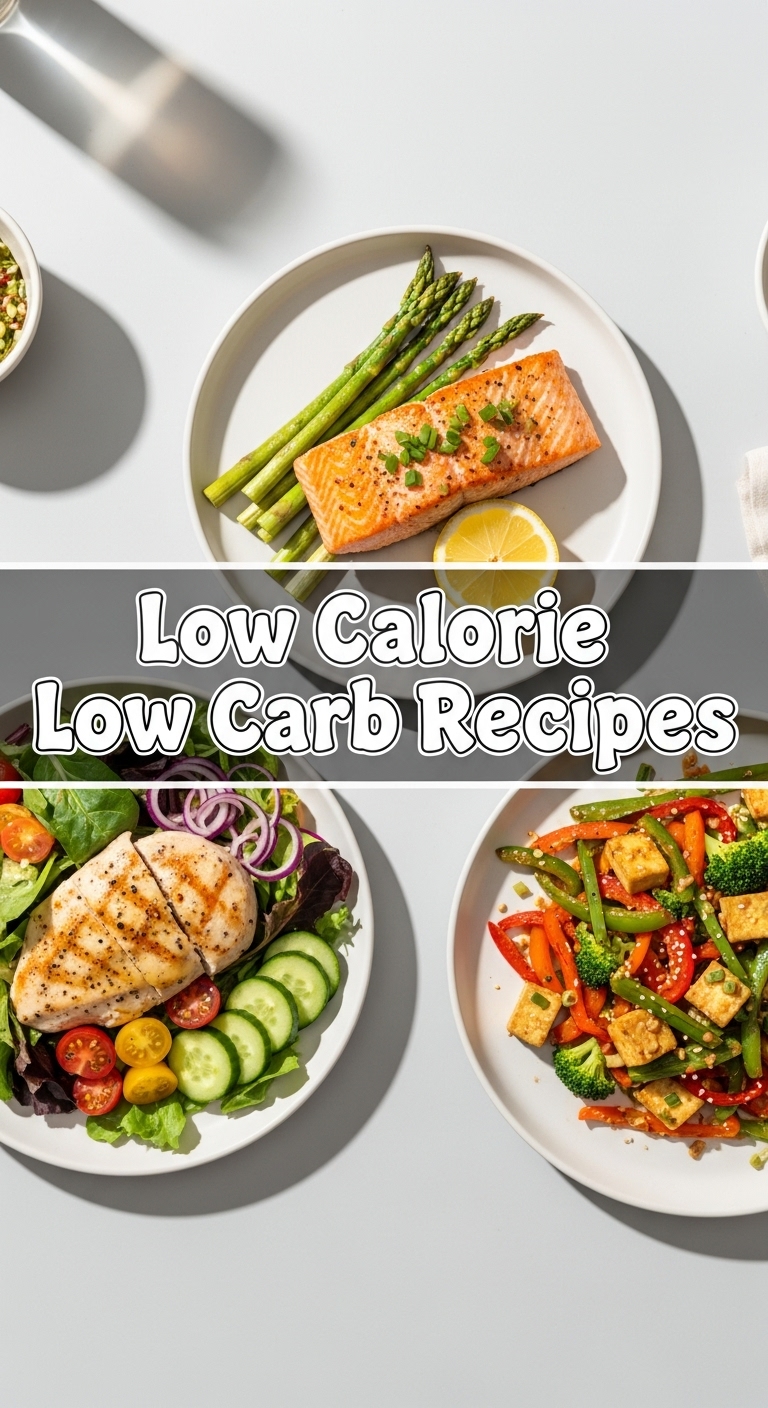 Low Calorie Low Carb Recipes