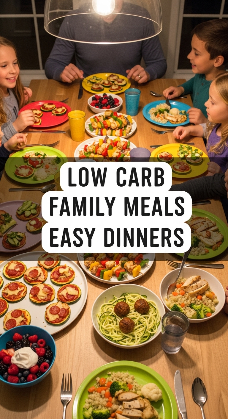 Low Carb Family Meals Easy Dinners