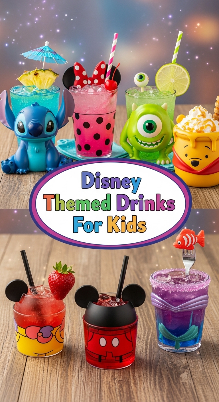 Disney Themed Drinks For Kids