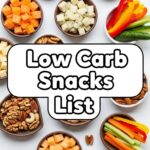 Low Carb Snacks List