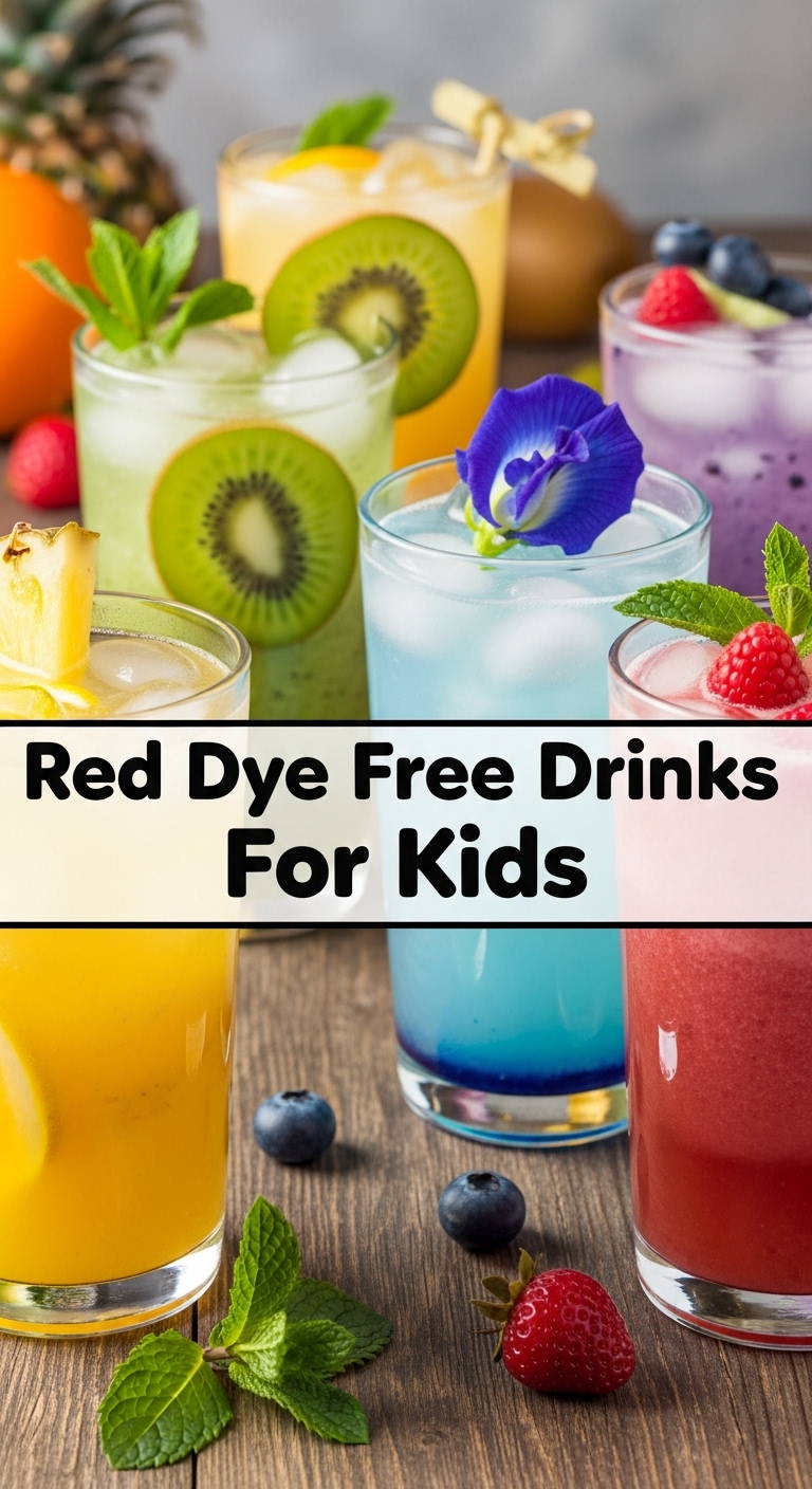 Red Dye Free Drinks For Kids