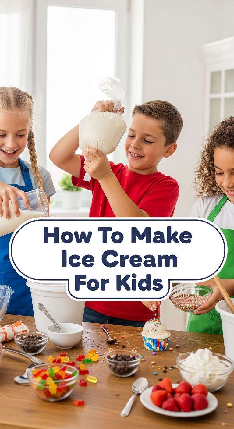 How To Make Ice Cream For Kids