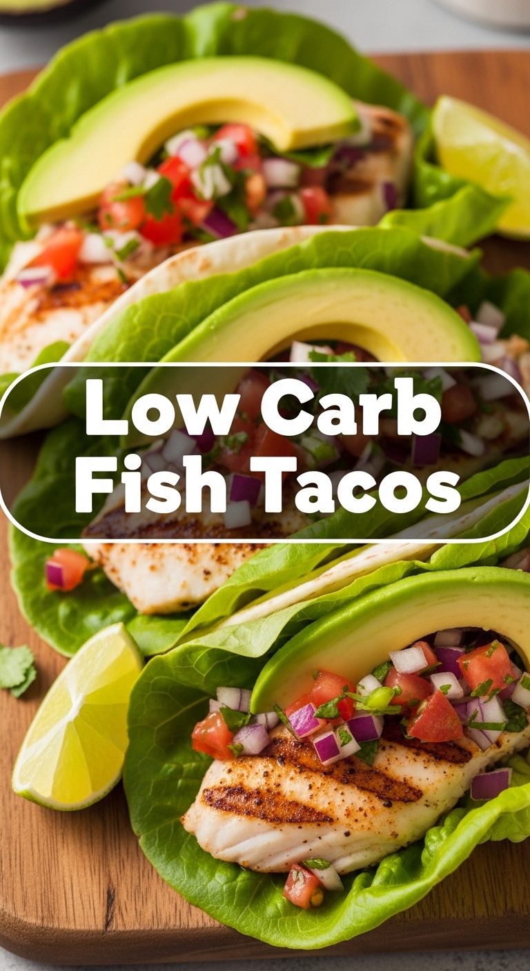 Low Carb Fish Tacos