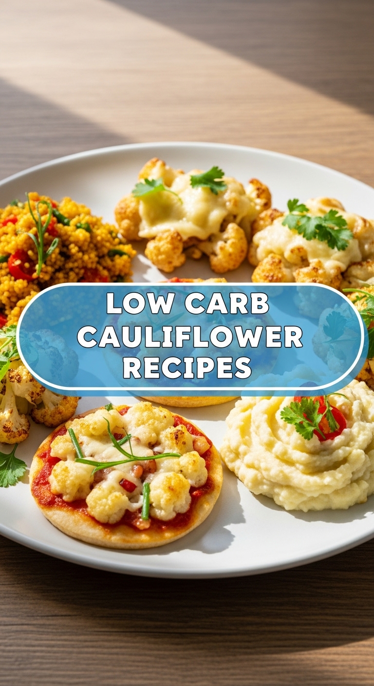 Low Carb Cauliflower Recipes