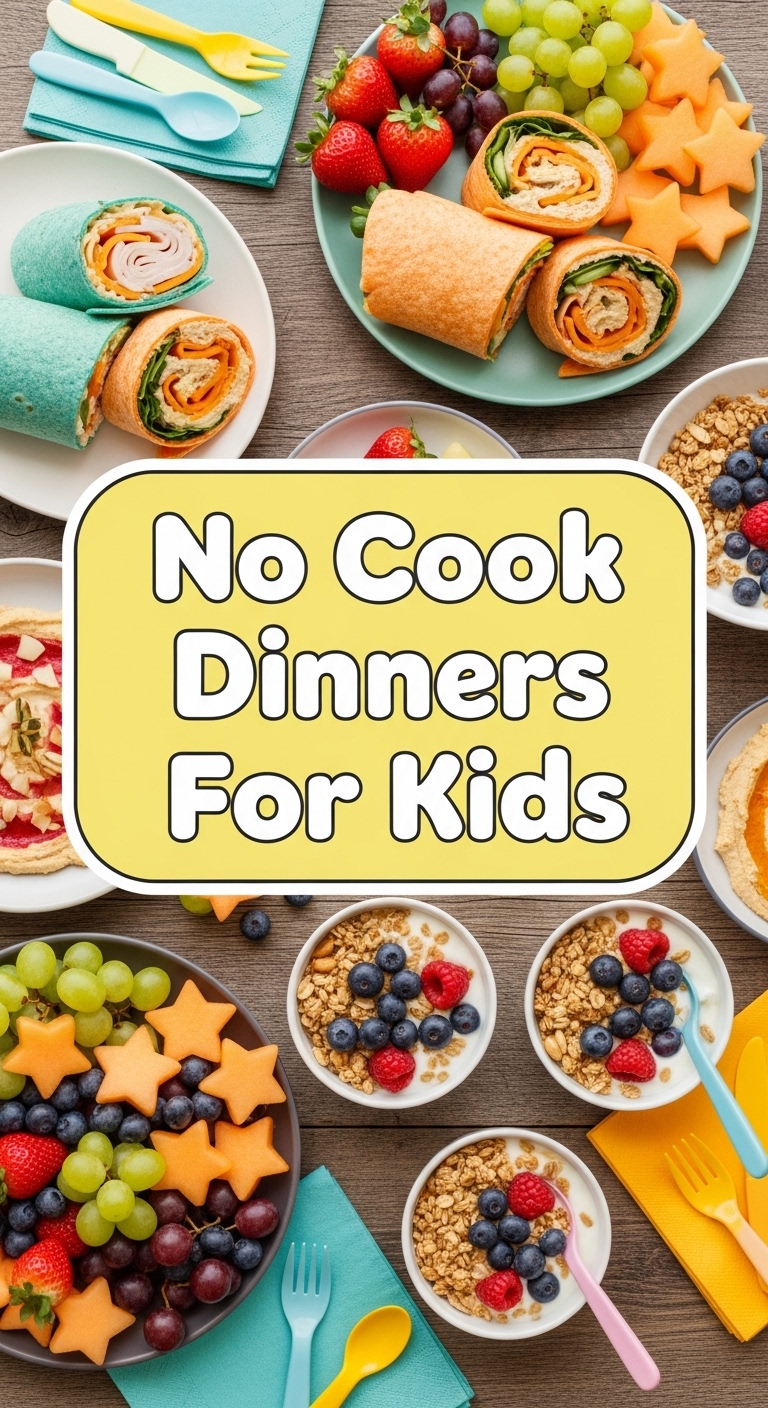 No Cook Dinners For Kids
