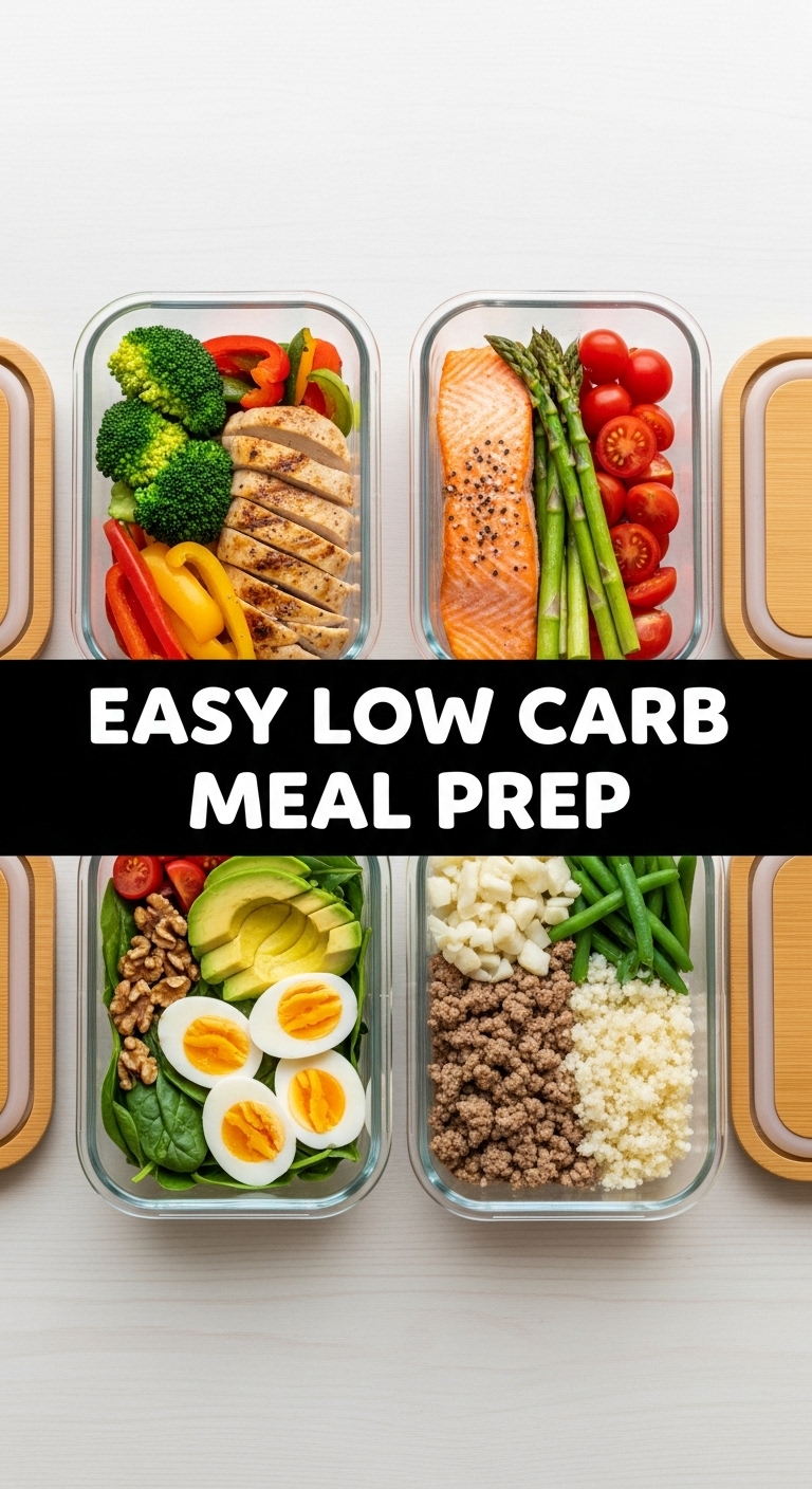 Easy Low Carb Meal Prep