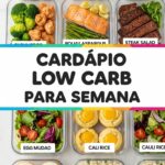 Cardã¡Pio Low Carb Para Semana