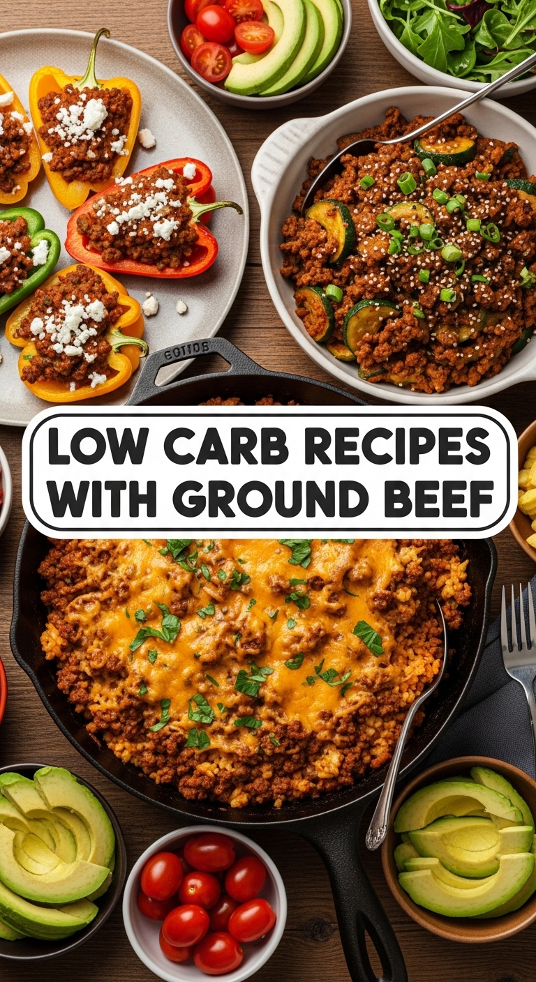 Low Carb Recipes With Ground Beef