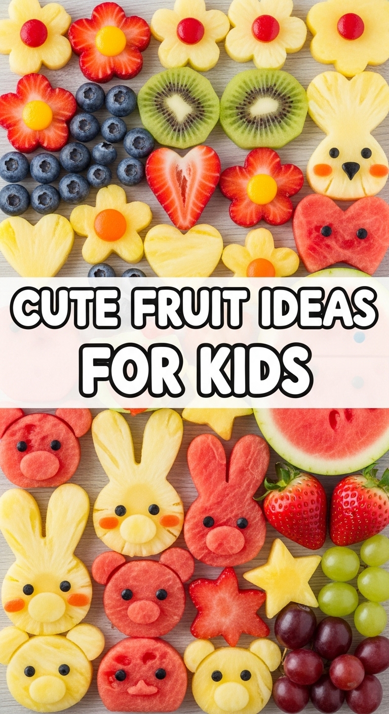 Cute Fruit Ideas For Kids