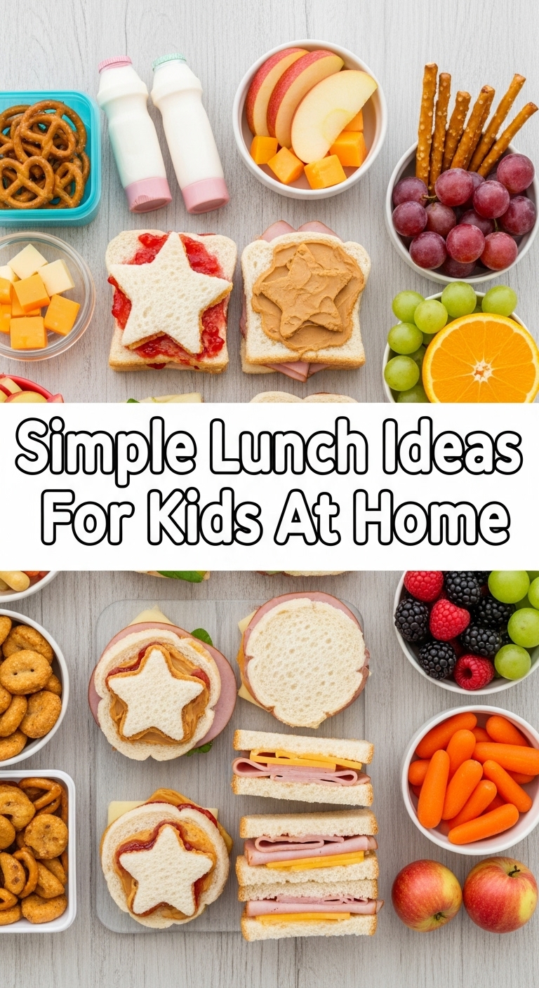 Simple Lunch Ideas For Kids At Home