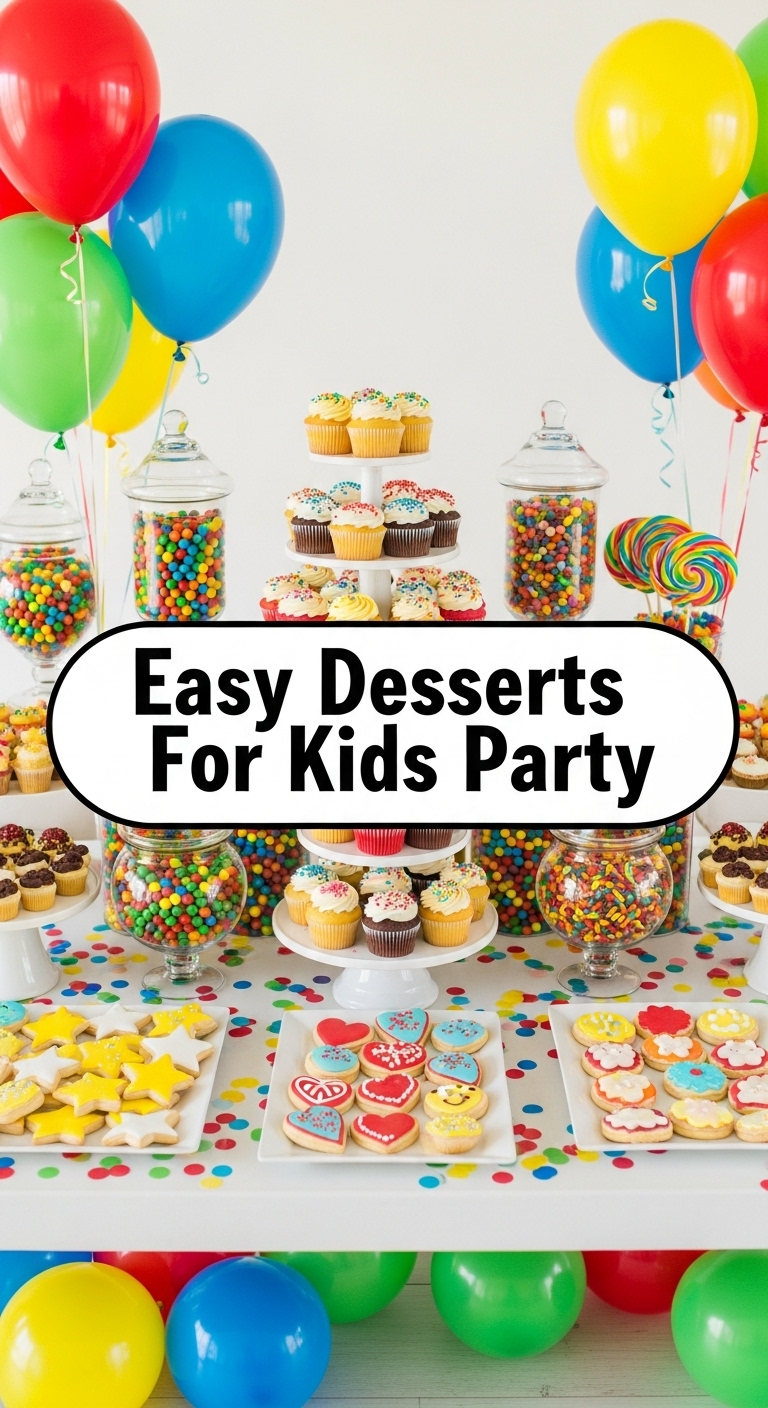 Easy Desserts For Kids Party