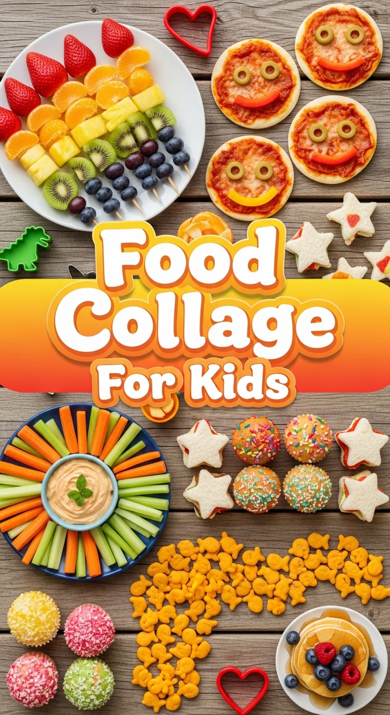 Food Collage For Kids