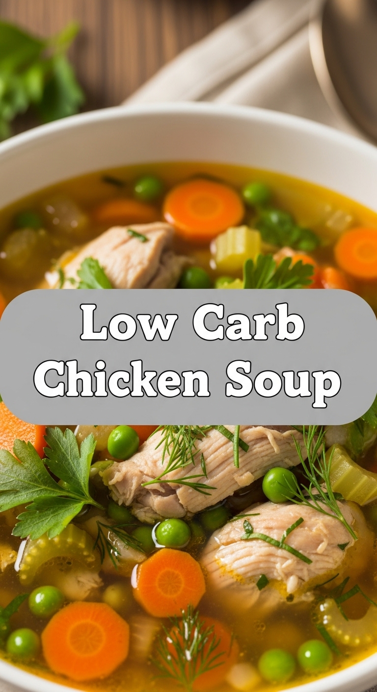Low Carb Chicken Soup