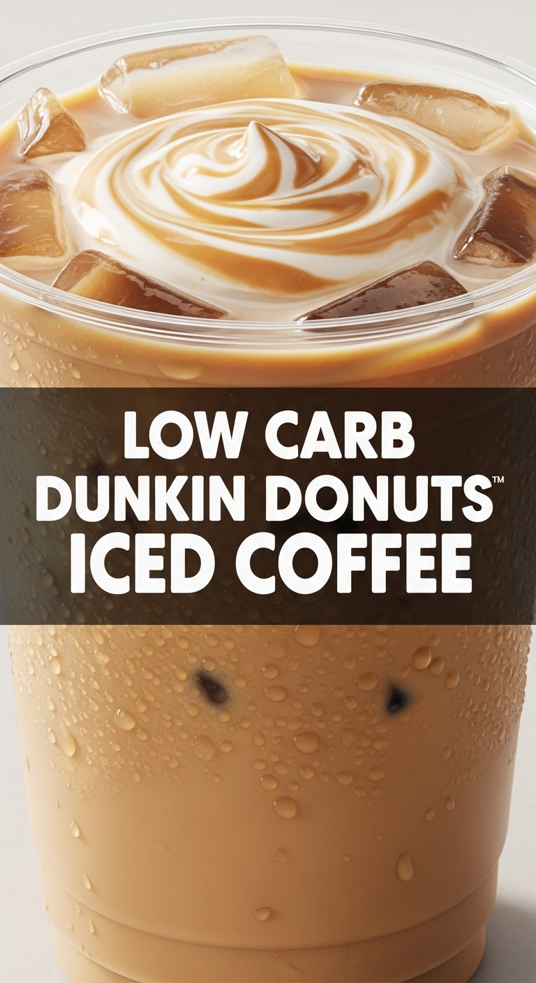 Low Carb Dunkin Donuts Iced Coffee
