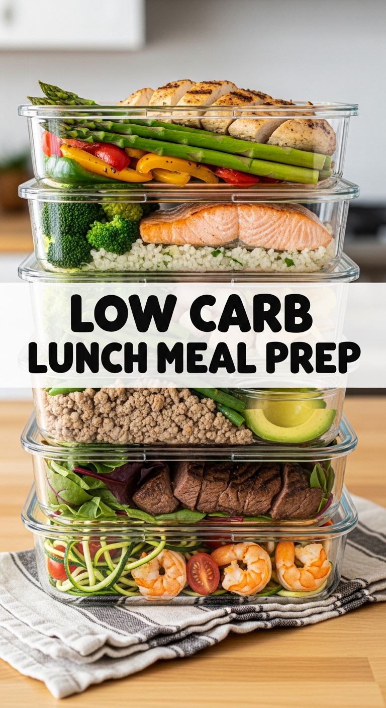 Low Carb Lunch Meal Prep