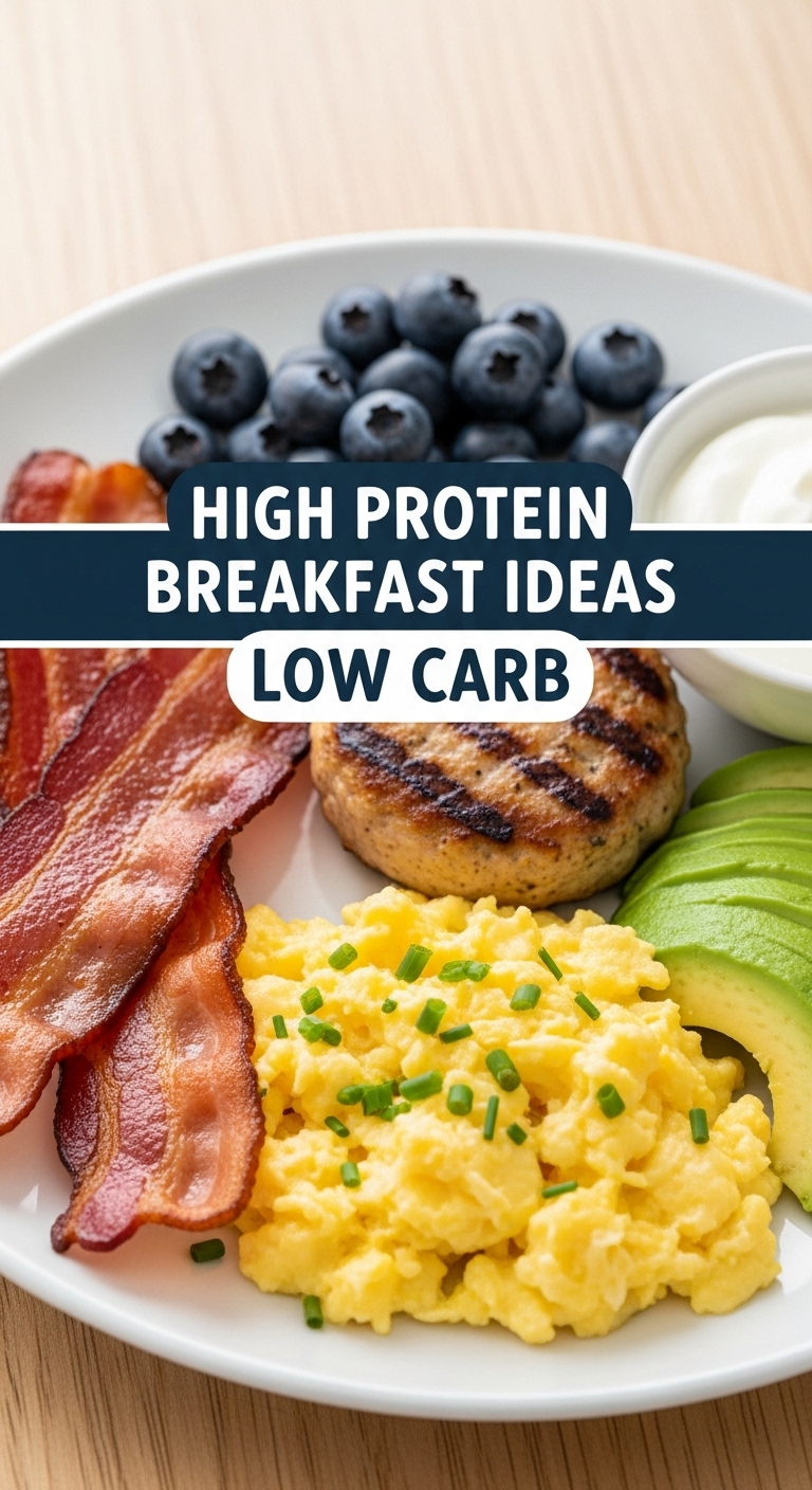 High Protein Breakfast Ideas Low Carb