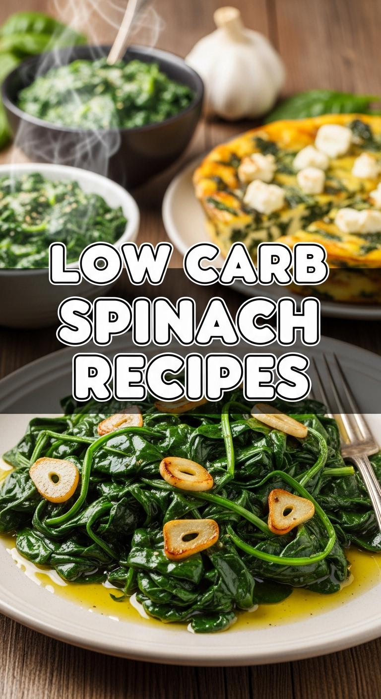 Low Carb Spinach Recipes