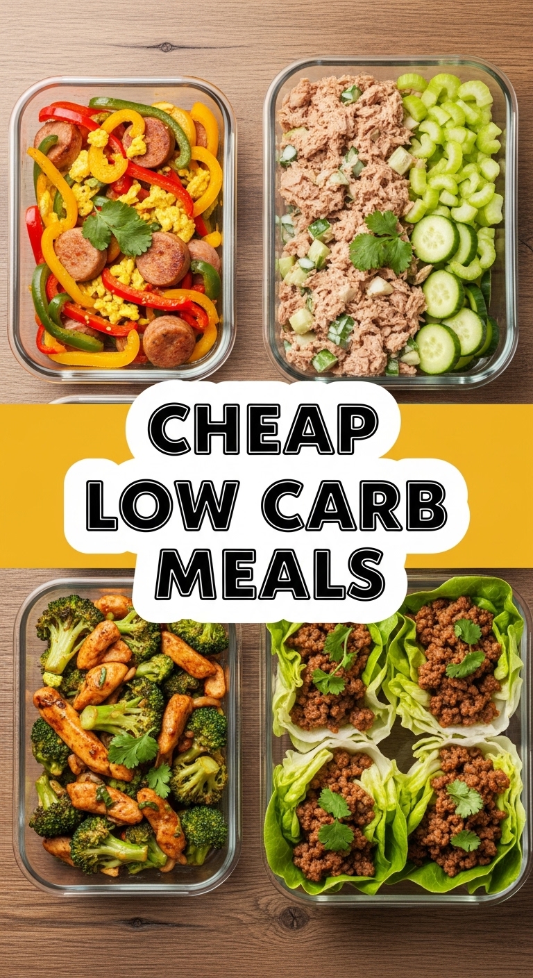 Cheap Low Carb Meals