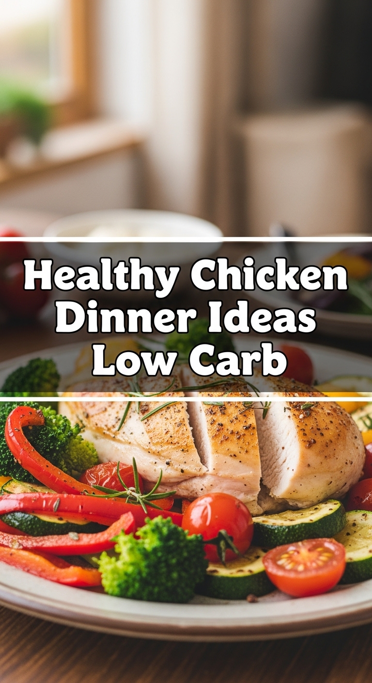 Healthy Chicken Dinner Ideas Low Carb