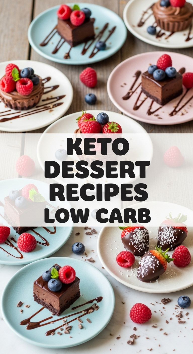 Keto Dessert Recipes Low Carb